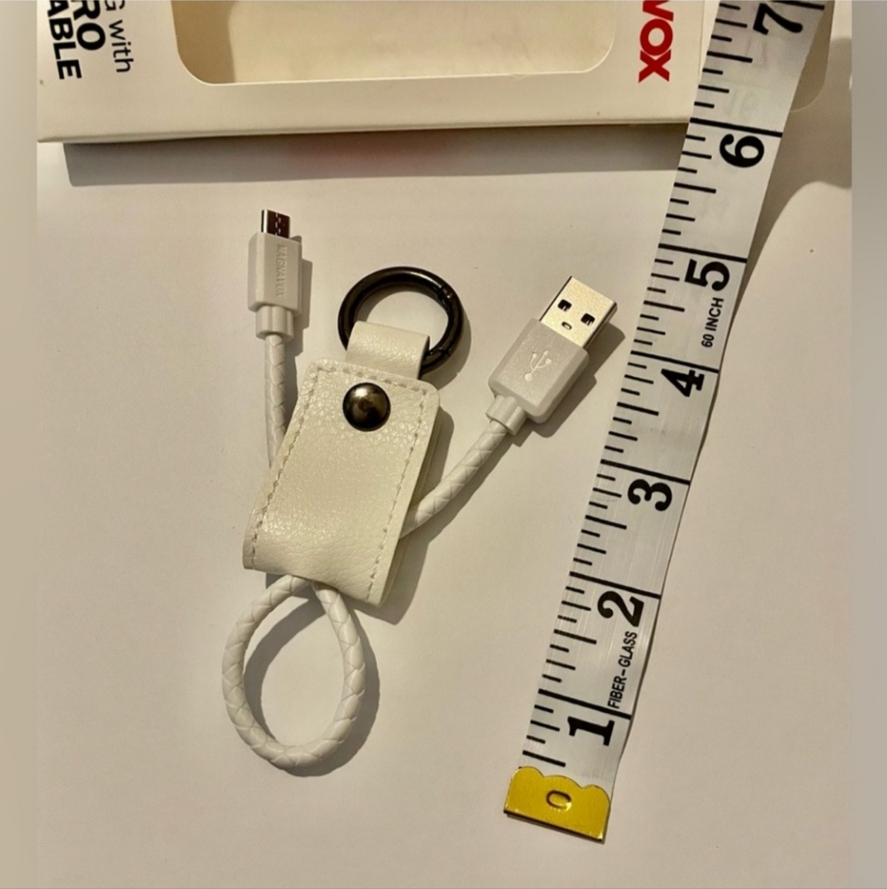 🔌Keyring Micro USB Cable Cord - Picture 6 of 8